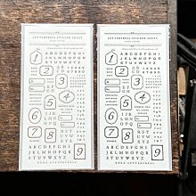 【莫莫日貨】日本 大枝活版室 OEDA LETTERPRESS 活版印刷 無刀模 貼紙 - 信件 (共2色) 價格比較,價格查詢,歷史價格詳細信息