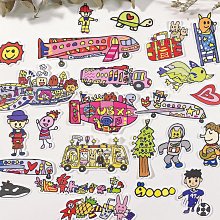 可愛兒童寶寶相冊成長記錄DIY裝飾防水小貼畫手帳素材貼紙去旅行 價格比較,價格查詢,歷史價格詳細信息