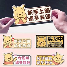 新手女司機出行上路磁性反光車貼汽車防曬實習車貼劃痕遮擋裝飾貼 歷史價格詳細信息