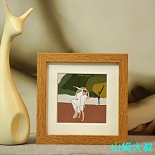 現貨熱銷-相框定制相框畫框創意真人情侶禮物情人節生日全家福閨蜜木質相框擺臺 歷史價格詳細信息