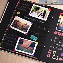 相冊diy手工粘貼式創意生日520禮物相冊定制七夕情侶影集紀念冊-爆款 歷史價格詳細信息