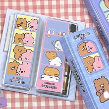 ❅PAVEE❅ 韓國Kakao Friends~ Sticky Memo Pad 萊恩屁桃 三段式 可愛便利貼/N次貼 歷史價格詳細信息