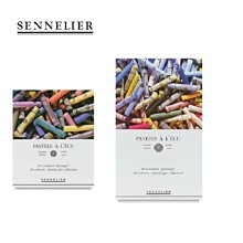 法國SENNELIER申內利爾 粉彩套裝 半支短支40色-人像色系-紙盒 N132237 歷史價格詳細信息