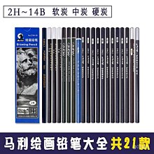 馬利素描鉛筆套裝畫畫2B4B炭筆筆簾初學者繪畫工具美術-默認最小規格價錢  其它規格請諮詢客服 歷史價格詳細信息