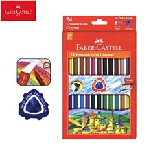 德國輝柏 FABER CASTELL  學齡水滴可擦拭蠟筆6色 歷史價格詳細信息