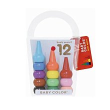 【AOZORA】日本製 Baby Color 積木造型安全無毒蠟筆6色/兩款(寶寶蠟筆、兒童蠟筆、安全蠟筆) 歷史價格詳細信息