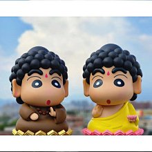 蠟筆小新 佛祖如意小新 盒裝手辦車載擺件公仔模型批發跨境 歷史價格詳細信息