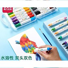 得力水彩筆套裝24色兒童安全無毒可水洗彩色筆幼兒園寶寶小學生專用手繪涂鴉美術繪畫涂色12色36色畫畫彩筆 歷史價格詳細信息