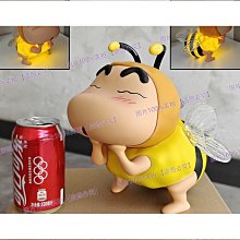 發光蜜蜂蠟筆小新模型小白小葵潮玩周邊系列禮物動漫大號客廳擺件 歷史價格詳細信息