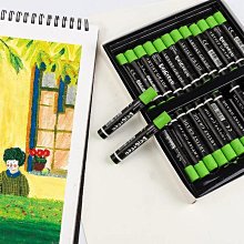【熱賣】丹可林重彩油畫棒二代12色24色36色蠟筆兒童小學生專業繪畫可水洗 歷史價格詳細信息