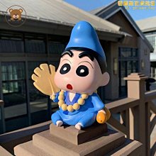 濟公小新手辦 蠟筆小新COS濟公潮玩車載中控臺裝飾擺件模型手辦 歷史價格詳細信息