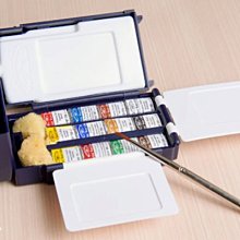 【Artshop美術用品】英國 溫莎牛頓 Cotman 塊狀水彩 (16色) 白盒套裝 0390060 歷史價格詳細信息