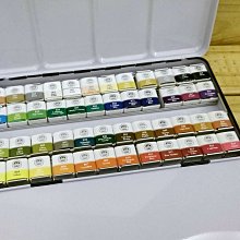 【品 · 創藝】精品美術-老荷蘭Old Holland 世界頂級專家級塊狀水彩顏料鐵盒裝-24色 歷史價格詳細信息