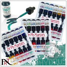 『ART小舖』Dr.Ph.Martin's 馬汀博士 無毒 高濃縮 染料水彩 A/B/C/D 14色套裝 單組販售 歷史價格詳細信息
