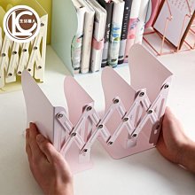 伸縮書架 書本支架 書架 收納式書架 書靠 日式 鐵藝伸縮書架 立書架  擋書板 【N425】Color me 歷史價格詳細信息
