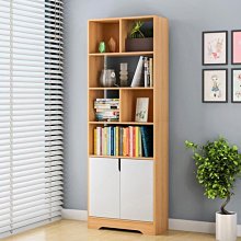 書架簡約落地置物架簡易書報架大容量家用兒童書柜資料收納儲物柜 歷史價格詳細信息