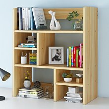 小型書架 飄窗桌面收納架子置物架辦公室簡易桌上小型書架實木書柜帶抽屜簡易#促銷 #現貨 歷史價格詳細信息