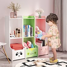 書架簡約落地置物架簡易書報架大容量家用兒童書柜資料收納儲物柜 歷史價格詳細信息