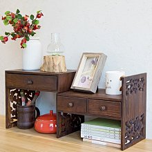 小型書架 飄窗桌面收納架子置物架辦公室簡易桌上小型書架實木書柜帶抽屜簡易#促銷 #現貨 歷史價格詳細信息