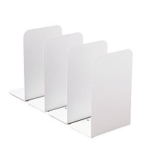 簡約書立加厚金屬書擋板L書夾固定書本創意桌上夾書板學生用收納 歷史價格詳細信息