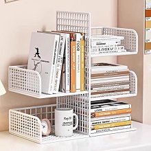 置物架 書桌收納架 辦公桌分層架 鐵藝 多層架 書架【爆款熱賣】 價格比較,價格查詢,歷史價格詳細信息