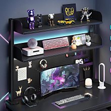 桌上洞洞板置物架多層收納架辦公桌學生書桌電腦可放桌面書架鐵藝 歷史價格詳細信息