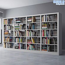 圖書館書架家用鋼製書架落地多層 圖書架書籍架書櫃鐵藝置物架優 品質品質 歷史價格詳細信息