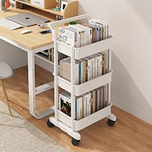 書架置物架落地多層可移動帶輪小推車雜物桌面旁閱讀收納陶未 價格比較,價格查詢,歷史價格詳細信息
