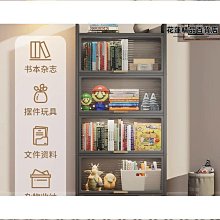鐵藝書櫃多層落地家用書架客廳玻璃門收納陳列櫃現代展示櫃置物櫃~摩仕小店 歷史價格詳細信息