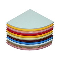 扇形置物架廚房多層收納轉角架鍋架化妝室盆架客廳三角置物架 歷史價格詳細信息