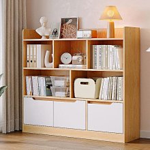 書架落地書柜置物架客廳靠墻家用展示實木色辦公室收納-默認最小規格價錢 其它規格請諮詢客服#促銷 #現貨 歷史價格詳細信息