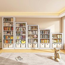 鐵藝書架兒童摺疊落地簡易客廳儲物置物架臥室收納小型可移動書櫃 歷史價格詳細信息