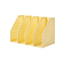 文件框  得力文件架 資料架 四聯文件框筐摺疊立式塑膠書立書架檔案A4文件夾收納盒學生用桌面整理置物框簡易桌上桌下 歷史價格詳細信息