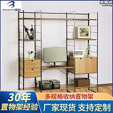 【北北】書架置物架落地廚房收納架多層鐵藝白客廳臥室梯形置地式陽臺花架 歷史價格詳細信息