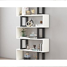 【品質】書架落地客廳置物架臥室鐵藝簡易多層書柜子手辦貨架展示辦公隔斷 歷史價格詳細信息
