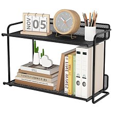 【優選】桌面置物架辦公書桌多層書架鐵藝桌上學生電腦桌上收納洞洞板 歷史價格詳細信息