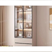 實木 書櫃 帶玻璃門 櫻桃木復古 客廳組合 展示 櫃落地 防塵 書架 歷史價格詳細信息