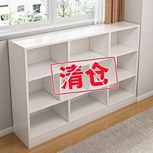 【現貨】書櫃帶鋼化玻璃門書架落地置物架學生家用多層鋼製防塵展示置物櫃 歷史價格詳細信息