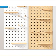 臺北洞洞板 入戶玄關洞洞板定制洞洞板墻實木掛墻掛壁式北歐裝飾墻壁置物架 歷史價格詳細信息