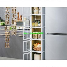 廚房夾縫置物架帶櫃門落地多層多功能整體櫥櫃微波爐烤箱電器置物儲物 歷史價格詳細信息