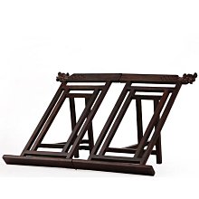 閱讀架木質書架書法臨帖學生讀書放書老師看書翻書電腦書本閱讀神精選締造 歷史價格詳細信息