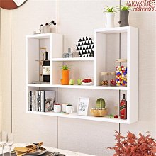 牆上置物架免打孔壁櫃牆壁掛牆面客廳隔板書架臥室儲物櫃簡約裝飾 歷史價格詳細信息