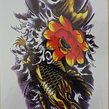 【滿300免郵】里邊目~優質防水紋身貼紙   中國龍圖案 歷史價格詳細信息