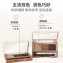 現貨熱銷-眉粉三色防汗防水持久不脫色修容鼻影高光三合一眉筆初學 歷史價格詳細信息