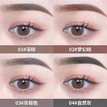 現貨熱銷-眉粉三色防汗防水持久不脫色修容鼻影高光三合一眉筆初學 歷史價格詳細信息