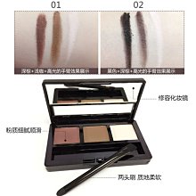現貨熱銷-眉粉三色防汗防水持久不脫色修容鼻影高光三合一眉筆初學 歷史價格詳細信息