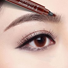 現貨熱銷-極細眉筆雙頭送替芯防水防汗持久不脫色不暈染順滑 歷史價格詳細信息