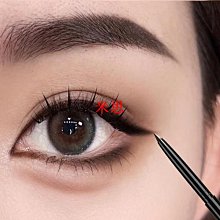 【現貨】眼線筆不暈染防水防汗持久不脫色速干流暢臥蠶筆液膠極細初學正品【米思商店】 歷史價格詳細信息