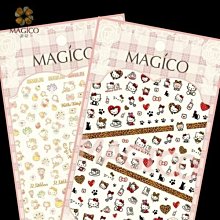 hellokitty紋身貼 小清新可愛女生彩色紋身 草莓蘋果蝴蝶結凱蒂貓 歷史價格詳細信息