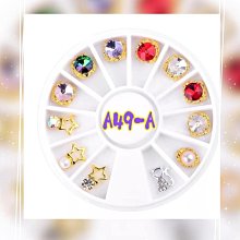 美甲樂園福利社~ 珠寶盒 HY4116 復古歐風水鑽 彩鑽寶石框 水滴 愛心 長方 美甲材料 歷史價格詳細信息